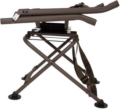 Rogers RG Tough Hunter 360 Folding Swivel Chair in Brown in Saudi Arabia