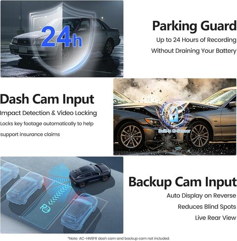 S8 Gen4 10.1 بوصة QLED Double DIN Android Car Stereo، Wireless CarPlay، Android Auto، 4GB+64GB، HiFi DSP 32EQ Optical/Coax 4V RCA، HDMI In/Out، 4G LTE، راديو شاشة تعمل باللمس ChatGPT AI، S84G211P-S01 in Kuwait