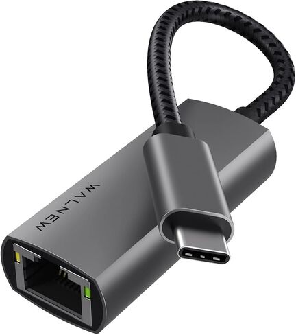 USB C to Ethernet Adapter, Gigabit RJ45 LAN Network Converter Compatible with MacBook, Dell, iPad, Surface, Samsung Galaxy, Thunderbolt 3 in Saudi Arabia