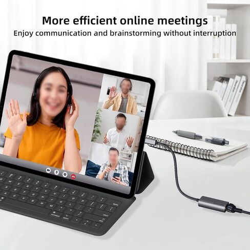 USB C to Ethernet Adapter, Gigabit RJ45 LAN Network Converter Compatible with MacBook, Dell, iPad, Surface, Samsung Galaxy, Thunderbolt 3 in Saudi Arabia