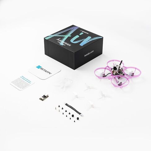 BETAFPV Air75 II طائرة كوادكوبتر بدون فرشاة، طائرة بدون طيار خفيفة الوزن للغاية مع مصفوفة 5IN1 II FC، محرك 0802 28000KV، 1614-3B Prop C03 مظلة وإطار لكاميرا Air II بدون طيار للسباق الداخلي والخارجي بدون طيار FPV in Kuwait