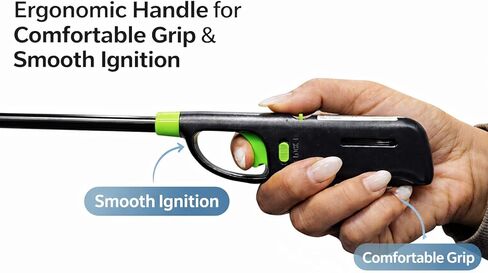 Long Reach BBQ Utility Lighters with Safety Lock, 12 Pack, Multipurpose for Grill, Candles, Stove, Fireplace, Assorted Colors in Saudi Arabia