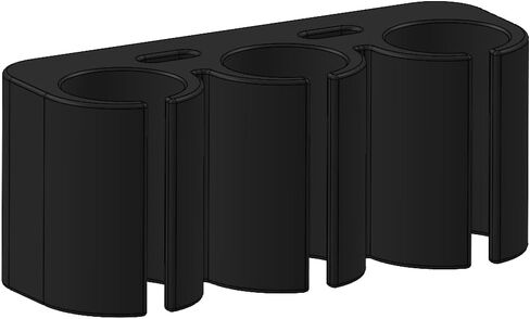 MLOK Bullet Holder - 3 Round Capacity, 2-Pack in Saudi Arabia