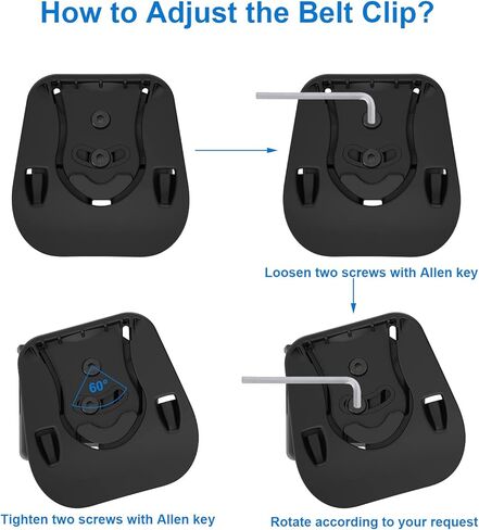 Universal Double Magazine Holder - Lightweight and Durable Double Magazine Pouch for 9mm/.40/.357/.380 Calibers, Adjustable Mag Pouch for Glock, Taurus, Beretta, Sig, H&k, Cz, S&w, Colt (Paddle) in Saudi Arabia