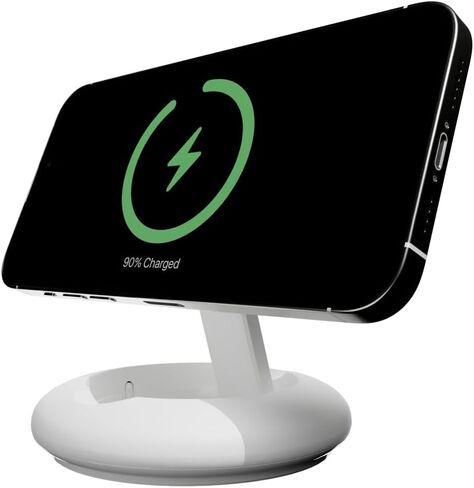 حامل شاحن لاسلكي سريع مغناطيسي من cellhelmet بقدرة 15 وات - شحن سريع - قاعدة شحن متوافقة مع MagSafe لهاتف iPhone 16 15 14 13 12 وQi2 لهاتف iPhone 17 وSamsung in Kuwait
