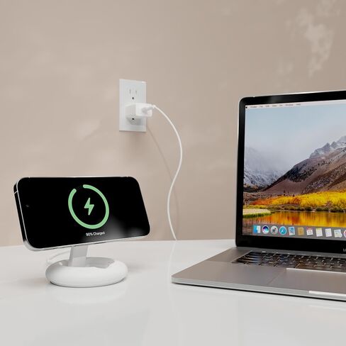 حامل شاحن لاسلكي سريع مغناطيسي من cellhelmet بقدرة 15 وات - شحن سريع - قاعدة شحن متوافقة مع MagSafe لهاتف iPhone 16 15 14 13 12 وQi2 لهاتف iPhone 17 وSamsung in Kuwait