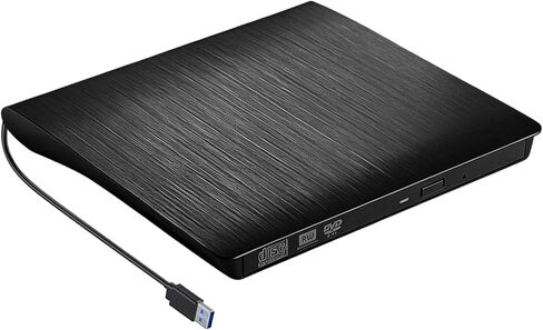 محرك أقراص خارجي، قارئ USB 3.0، جهاز 5.79x5.71x0.75 بوصة مع نقل عالي السرعة، أداة نسخ الكمبيوتر المحمول، ملحق نسخ احتياطي أنيق مع تصميم مدمج، تخزين البيانات لتشغيل القراءة والكتابة in Saudi Arabia