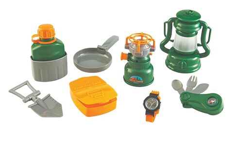 Learning Resources Play Camping Set - Imaginative Play, Outdoor CampfireToys, Gifts for Kids, 9 Piece, Ages 3+ in Saudi Arabia