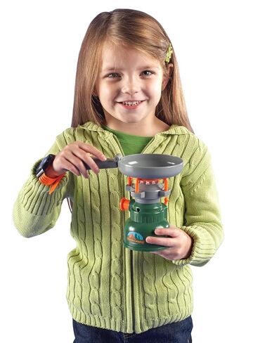 Learning Resources Play Camping Set - Imaginative Play, Outdoor CampfireToys, Gifts for Kids, 9 Piece, Ages 3+ in Saudi Arabia
