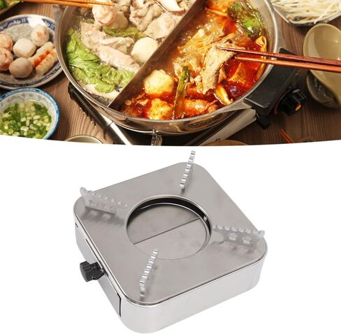 Alcohol Stove, Portable Alcohol Stove Burner Silver Stainless Steel for Camping in Saudi Arabia