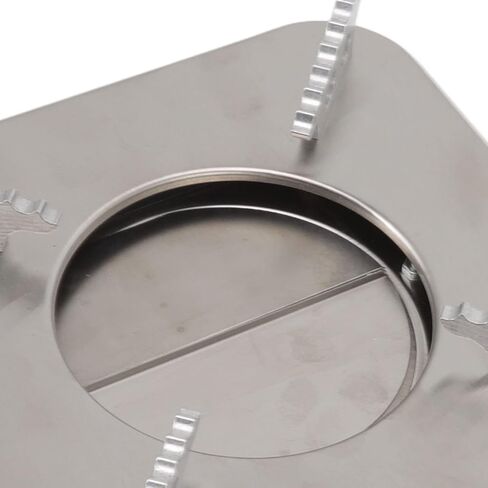 Alcohol Stove, Portable Alcohol Stove Burner Silver Stainless Steel for Camping in Saudi Arabia