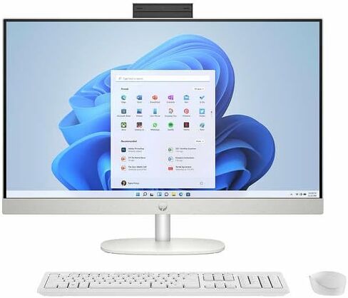 HP 27 inch All-in-One Desktop PC, FHD (1920 x 1080) Touchscreen Display, 13th Generation Intel Core i7-1355U, 32 GB RAM, 1TB SSD, Intel Iris Xe Graphics, Windows 11 Pro in Saudi Arabia