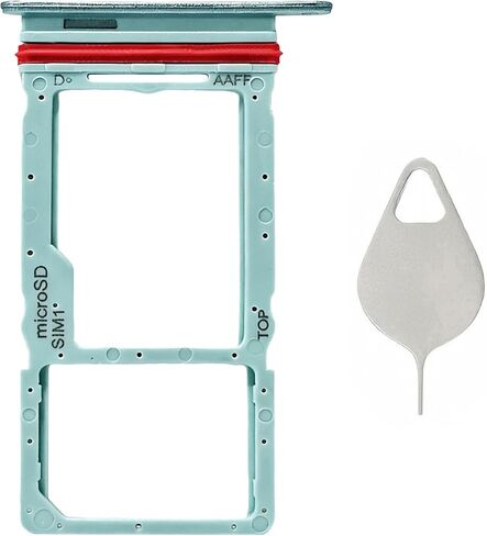 Ubrokeifixit Galaxy A16 5G A166U Micro SD Card Tray، فتحة واحدة لبطاقة Sim واحدة بديلة لهاتف Samsung Galaxy A16 5G A166U1 A166W A166U A166B A166P A166E (A166U-أزرق أسود) in Kuwait