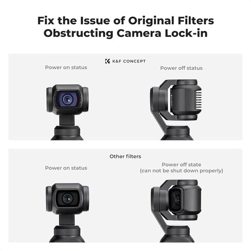 مجموعة مرشح الأشعة فوق البنفسجية المغناطيسية ND CPL متوافقة مع ملحقات DJI Osmo Pocket 3 Creator Combo، المستقطبة ND ND16/PL ND32/PL ND64/PL ND256/PL (ND8) in Saudi Arabia