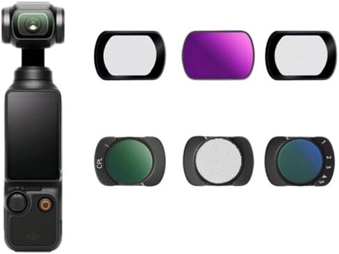 مجموعة مرشح الأشعة فوق البنفسجية المغناطيسية ND CPL متوافقة مع ملحقات DJI Osmo Pocket 3 Creator Combo، المستقطبة ND ND16/PL ND32/PL ND64/PL ND256/PL (ND64-512) in Saudi Arabia