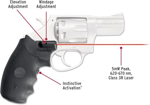 Crimson Trace LG-325 Lasergrips Red Laser Sight Grips for Charter Arms Revolvers in Saudi Arabia