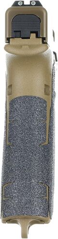 مقابض Talon - مقبض لاصق لـ Glock 17، 17 MOS، 22، 25، 31، 34، 35، 37، 45، 47، 19X - صنع في الولايات المتحدة الأمريكية - سهل التركيب، متين، جر فائق - (حزام خلفي كبير من الجيل 5، محبب) in Saudi Arabia