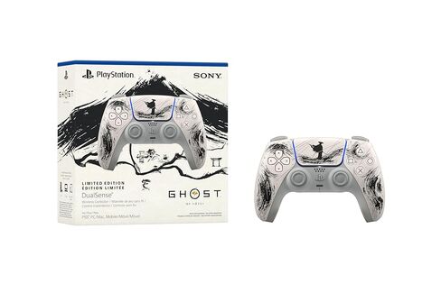 PlayStation DualSense Wireless Controller - Ghost of Yotei Black Limited Edition in Saudi Arabia