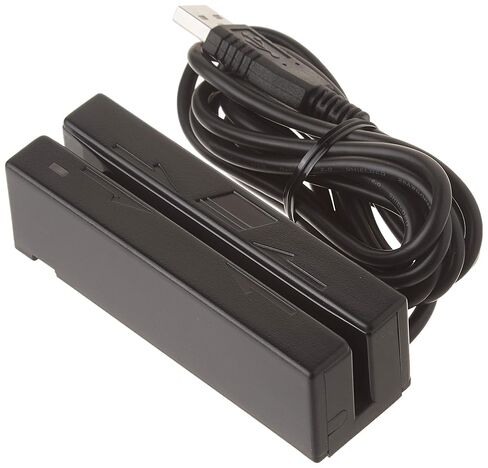 Mag-Tek 21040110 USB Keyboard Emulation, Track I/II Card Reader, Black in Saudi Arabia