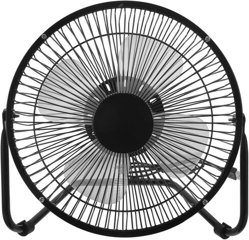 Hemoton Metal Retro Fan 8 Inch Desktop Mini Fan 360° Rotation Quiet and -powered for Office in Saudi Arabia