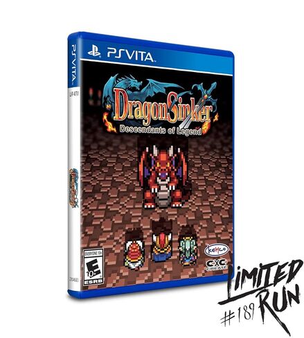 Dragon Sinker: Descendants of Legend (Limited Run #189) - PlayStation Vita (Renewed) in Saudi Arabia
