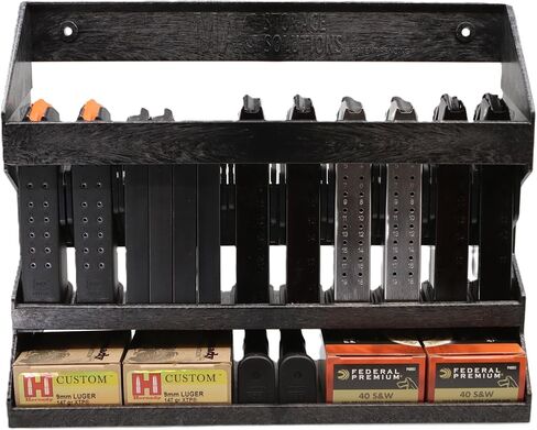 MagStorage Solutions Adjustable Pistol Magazine and Ammo Holder, .22cal Through .45cal in Saudi Arabia
