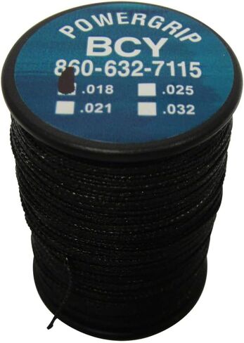 BCY Power Grip Serving باللون الأسود .018 100 ياردة. in Kuwait