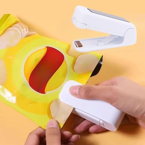 Portable Mini Sealing Machine Plastic Bags Vacuum Sealer Food Storage Electric Heat Sealing Machines in Saudi Arabia