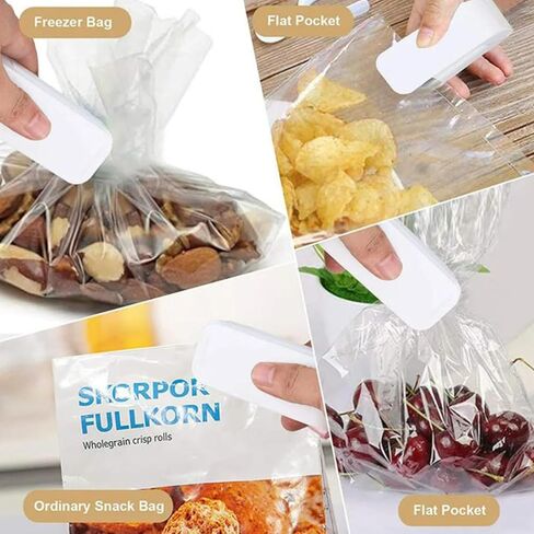Portable Mini Sealing Machine Plastic Bags Vacuum Sealer Food Storage Electric Heat Sealing Machines in Saudi Arabia