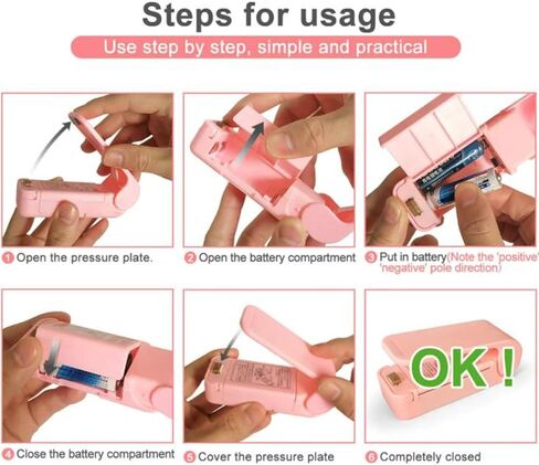 Portable Mini Sealing Machine Plastic Bags Vacuum Sealer Food Storage Electric Heat Sealing Machines in Saudi Arabia