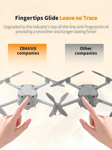 مجموعتان لواقي عدسة DJI Mini 5 Pro، طبقة عدسة زجاجية مقواة 9H، شفافة عالية الوضوح ومقاومة للخدش وخالية من الفقاعات. in Kuwait