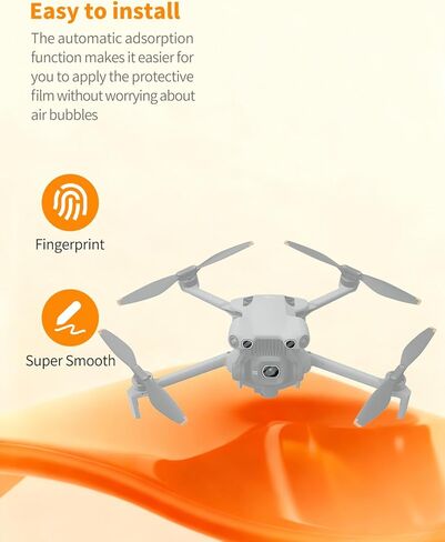مجموعتان لواقي عدسة DJI Mini 5 Pro، طبقة عدسة زجاجية مقواة 9H، شفافة عالية الوضوح ومقاومة للخدش وخالية من الفقاعات. in Kuwait