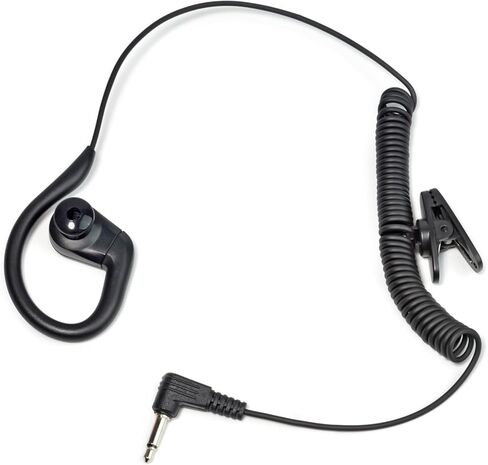 TWAYRDIO Radio Earpiece for Motorola Kenwood Speaker Mic, 1 Pin 3.5mm Listen Receive Only Police Radio Tubeless in-Ear Ear Piece for Law Enforcement in Saudi Arabia
