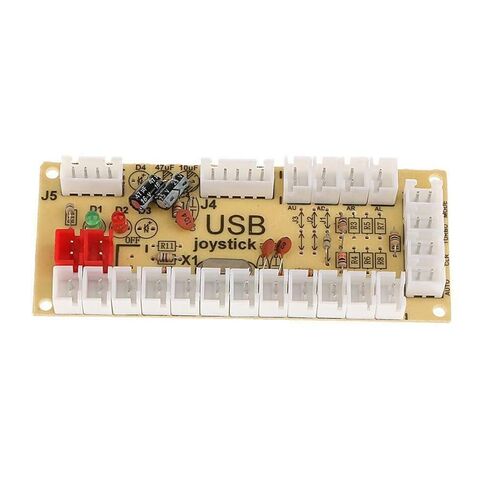 DBEIXIWEI لتقوم بها بنفسك صفر تأخير ممر USB التشفير مجلس كابل مجموعة إلى عصا التحكم لأجزاء الكمبيوتر Mame Jamma in Kuwait