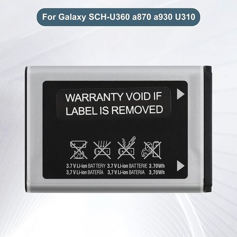 Replacement Battery AB553446GZ Compatible with Samsung Galaxy SCH-U360 a870 a930 U310, 1000mAh 3.7V, with Repair Tool Kit in Saudi Arabia