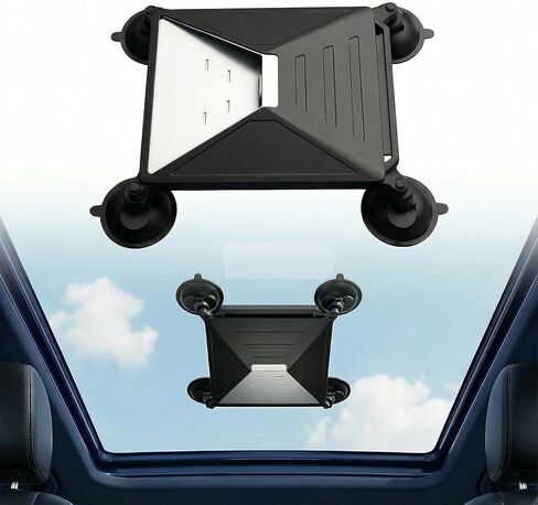 Starlink Mini Mount، كوب شفط قوي محمول لسقف السيارة والشاحنة RV وغطاء حماية من السيليكون 2 في 1، فقدان الإشارة صفر، 4 أكواب شفط و2 حلقة تسلق in Saudi Arabia