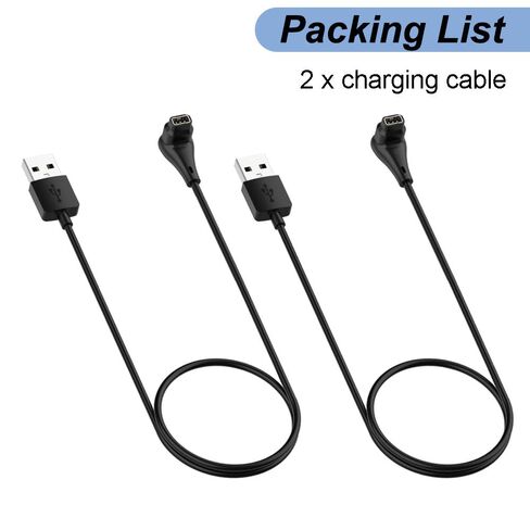 Emilydeals Charger for Coros Pace 4/Pace Pro/Apex 4/Nomad, Replacement USB Charging Cable for Coros Sport Watch (2-Pack, 3.3ft/1m) in Saudi Arabia
