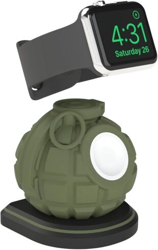 حامل ساعة Grenade متوافق مع ساعة Apple - هدايا فريدة للرجال والنساء، هدايا مضحكة له أو للأب، الجيش، الجيش، المحاربين القدامى in Saudi Arabia