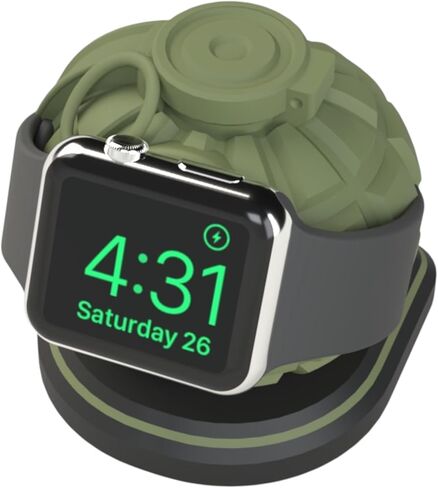 حامل ساعة Grenade متوافق مع ساعة Apple - هدايا فريدة للرجال والنساء، هدايا مضحكة له أو للأب، الجيش، الجيش، المحاربين القدامى in Saudi Arabia