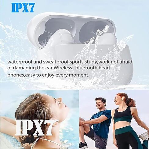 Wireless Ear Buds Airpods Pro (2nd Generation), Bluetooth Headphones with Charging Case Included, Over 30 Hours of Battery Life, Effortless Setup for iOS/Android in Saudi Arabia