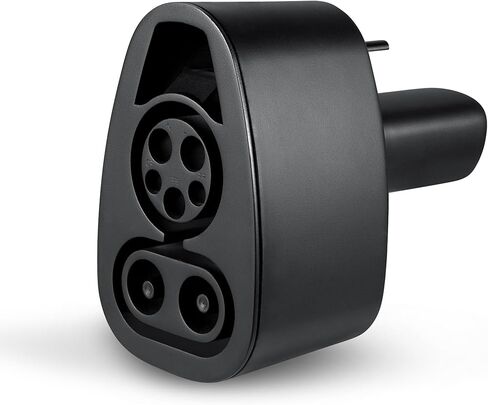 Lectron CCS1 to NACS Adapter for Tesla Model S, 3, X, Y (500A 500V) - for Tesla Owners Only - Fast Charge Your Tesla with CCS Chargers (Black) in Saudi Arabia