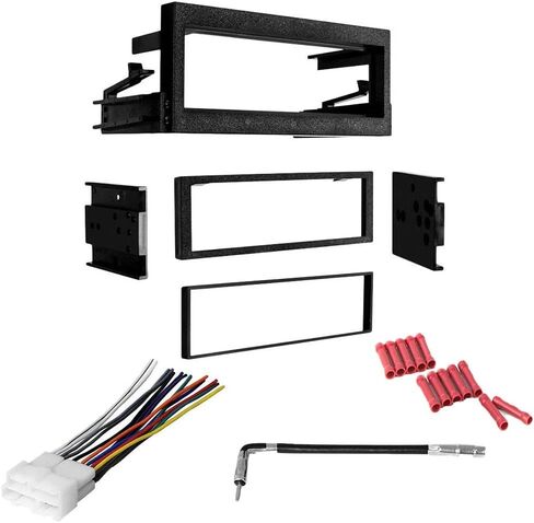 CACHÉ KIT831 Bundle with Car Stereo Installation Kit for 1996 – 2000 GMC Savana 1500 – in Dash Mounting Kit, Harness, Antenna Adapter for Single Din Radio Receivers (4 Item) in Saudi Arabia