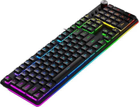 iBUYPOWER Chimera KM10 RGB مجموعة لوحة مفاتيح وماوس للألعاب - أسود in Saudi Arabia