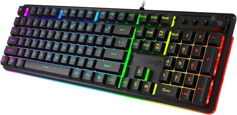 iBUYPOWER Chimera KM10 RGB مجموعة لوحة مفاتيح وماوس للألعاب - أسود in Saudi Arabia