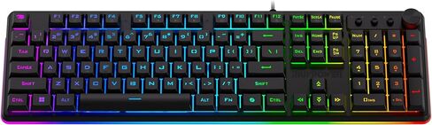 iBUYPOWER Chimera KM10 RGB مجموعة لوحة مفاتيح وماوس للألعاب - أسود in Saudi Arabia