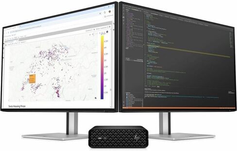 محطة عمل HP Z2 Mini G1i - كمبيوتر صغير - Intel Core Ultra 9 285K - ذاكرة وصول عشوائي 32 جيجابايت - SSD 1 تيرابايت - أسود - شريحة Intel W880 - Windows 11 Pro - رسومات NVIDIA 16 جيجابايت - لوحة مفاتيح باللغة الإنجليزية - إيثرنت - شبكة محلية محلية لاسلكية in Saudi Arabia
