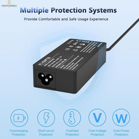 محول تيار متردد لشاحن الكمبيوتر المحمول العالمي بقدرة 90 واط متوافق مع HP Lenovo Dell Acer Asus IBM Sony Gateway Fujitsu Notebook Ultrabook Chromebook Universal محول مع 17 نصيحة in Kuwait