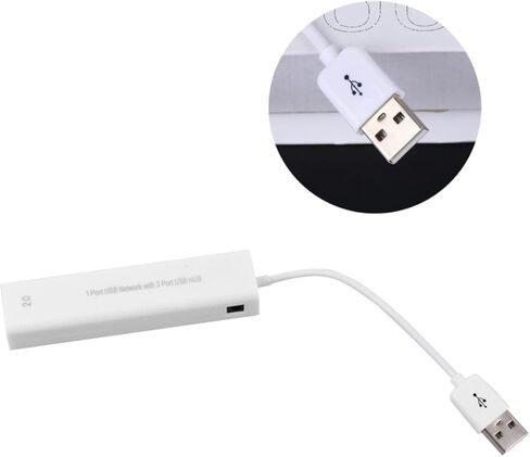 ARTIBETTER 1 قطعة USB Hub محول إيثرنت لأجهزة الكمبيوتر المحمول USB Hub LAN Driver LAN بطاقة الشبكة in Saudi Arabia