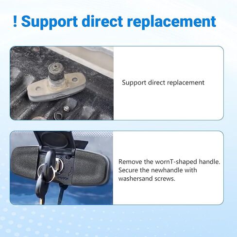 113436 Black Twist Handle Kit for Leer Truck Caps 100XQ, 100XL, 100XR and TSC700 Tonneau with Cables and 2 Keys in Saudi Arabia