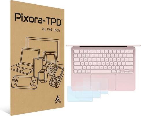 Pixora-TPD واقي لوحة اللمس لجهاز Apple MacBook Neo (A3404) - غطاء لوحة التتبع - Kinu Matte (3 عبوات) in Kuwait
